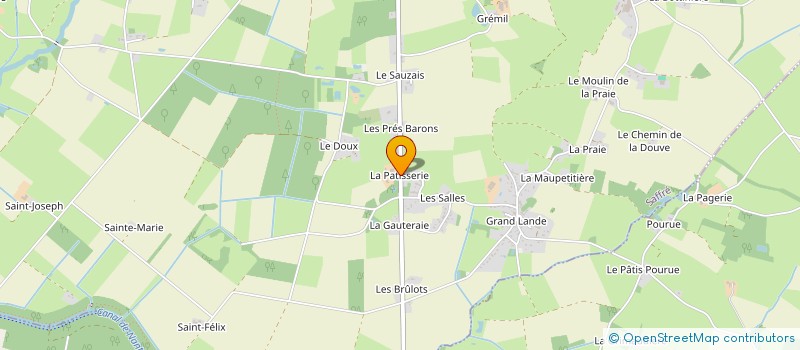 localisation de l'entreprise MONSIEUR THIERRY AUFFRAY  SAFFRE