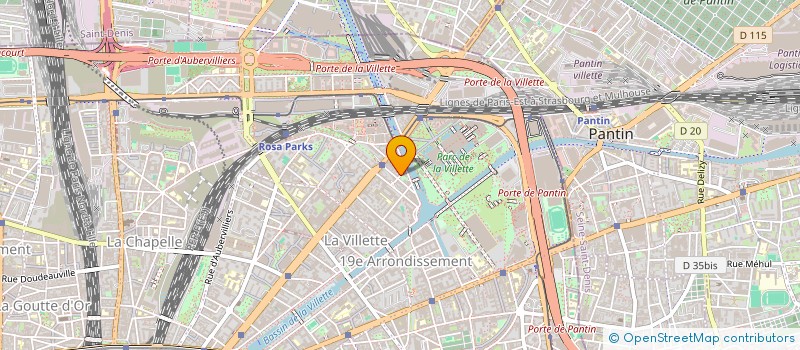 localisation de l'entreprise MONSIEUR THIERRY AUGEARD  PARIS