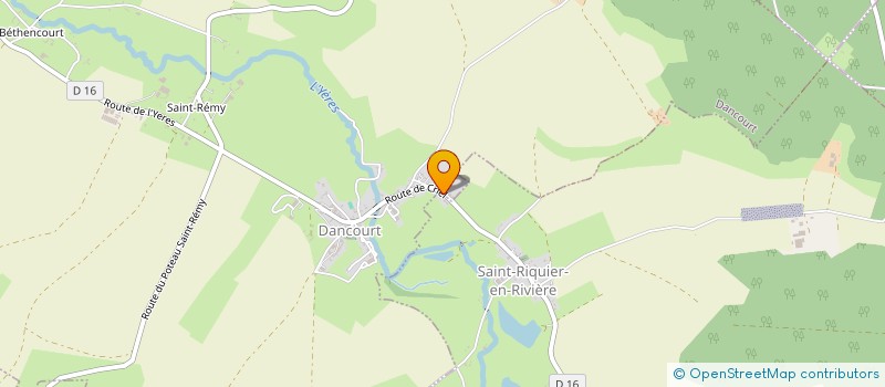 localisation de l'entreprise MONSIEUR THIERRY AUGER  DANCOURT