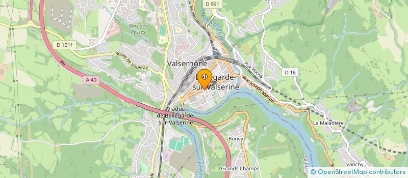 localisation de l'entreprise MONSIEUR THIERRY AUGIER à VALSERHONE