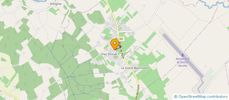 localisation de l'entreprise MONSIEUR THIERRY AUGIZEAU  CLAM