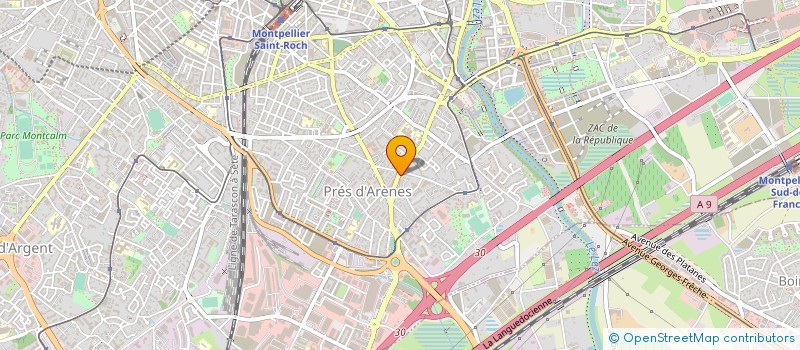 localisation de l'entreprise MONSIEUR THIERRY AUTARD  MONTPELLIER