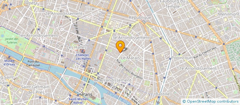 localisation de l'entreprise MONSIEUR THIERRY AVELINE à PARIS
