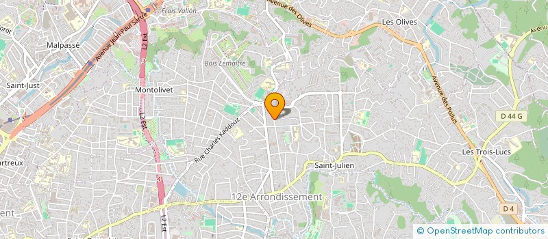 localisation de l'entreprise MONSIEUR THIERRY AYVAZIAN à MARSEILLE