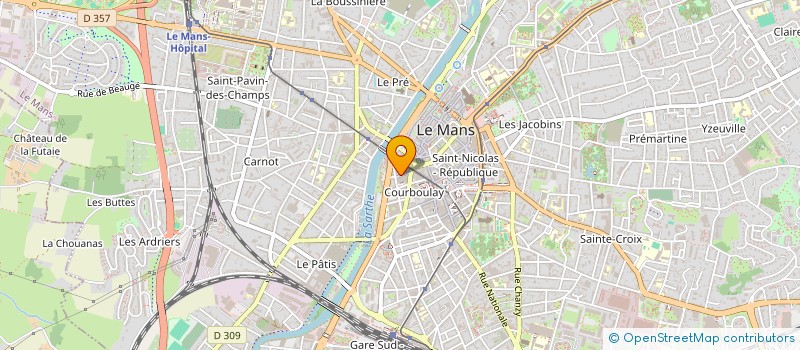 localisation de l'entreprise MONSIEUR THIERRY AZEMA à LE MANS