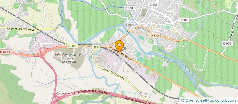 localisation de l'entreprise MONSIEUR THIERRY AZEMAR  BARBAIRA