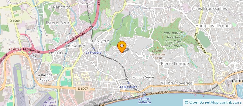 localisation de l'entreprise MONSIEUR THIERRY BADINA à CANNES