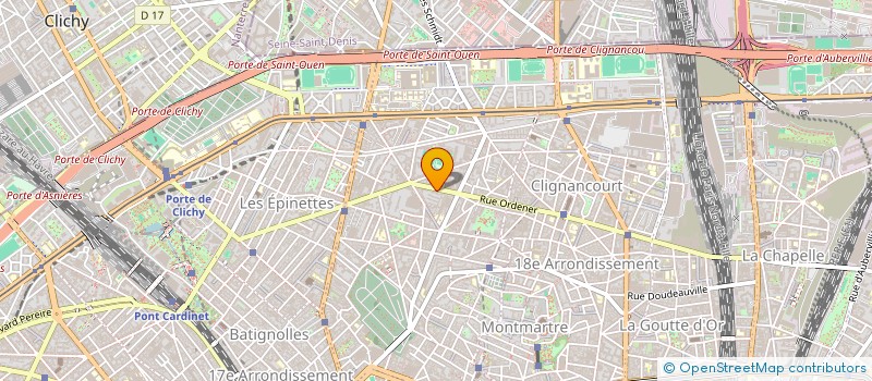 localisation de l'entreprise MONSIEUR THIERRY BAILLY  PARIS