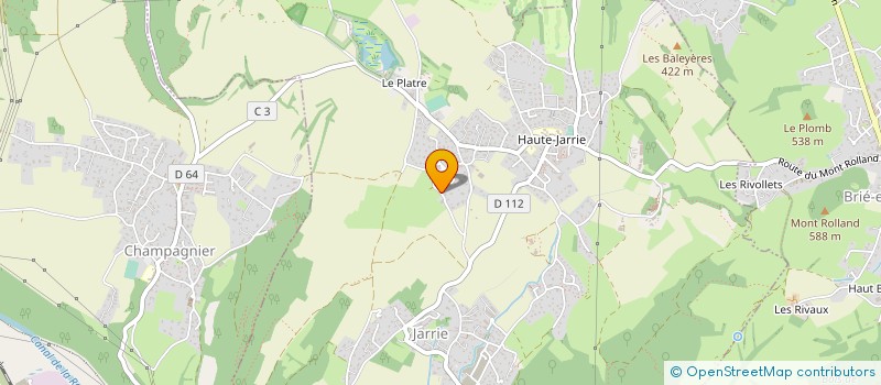 localisation de l'entreprise MONSIEUR THIERRY BAILLY à JARRIE