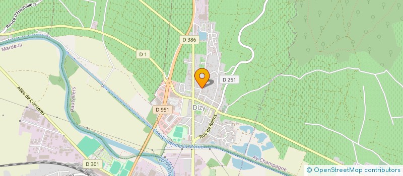 localisation de l'entreprise MONSIEUR THIERRY BALBRICK  DIZY