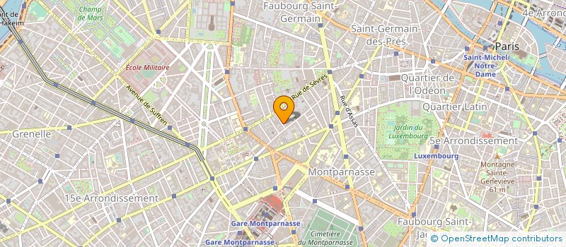 localisation de l'entreprise MONSIEUR THIERRY BALET à PARIS