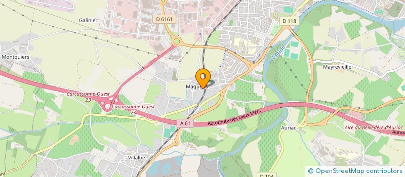 localisation de l'entreprise MONSIEUR THIERRY BALIN  CARCASSONNE