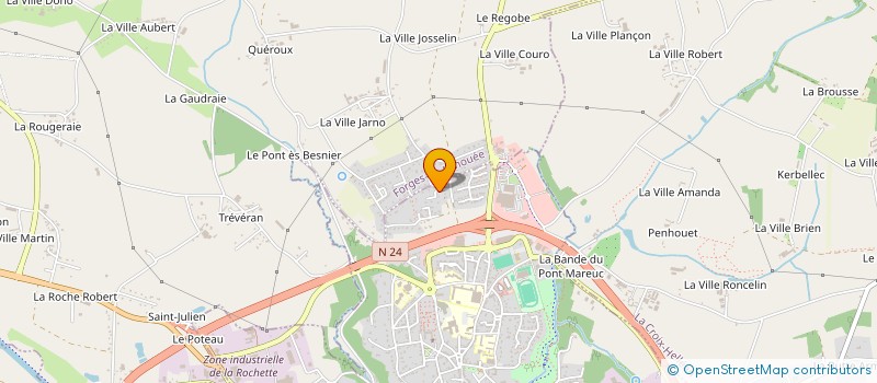 localisation de l'entreprise MONSIEUR THIERRY BALLOY  JOSSELIN