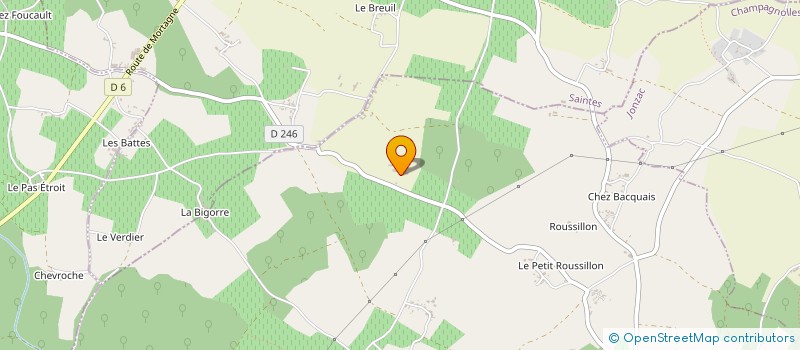 localisation de l'entreprise MONSIEUR THIERRY BALTHAZAR  SAINT-GERMAIN-DU-SEUDRE