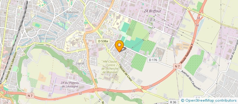 localisation de l'entreprise MONSIEUR THIERRY BANC  VALENCE