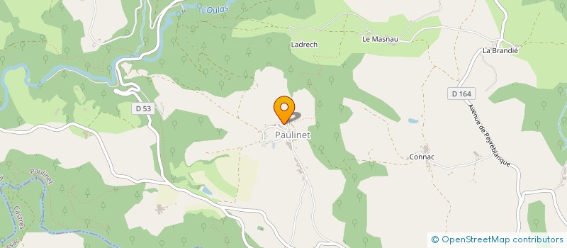 localisation de l'entreprise MONSIEUR THIERRY BARASCUD  MASSALS