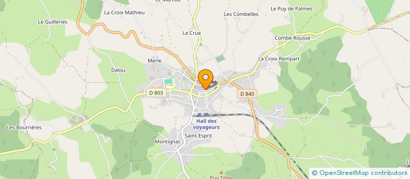 localisation de l'entreprise MONSIEUR THIERRY BARBARA  MARTEL