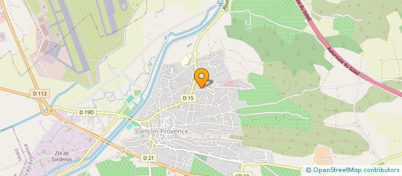 localisation de l'entreprise MONSIEUR THIERRY BARBE  LANCON-PROVENCE