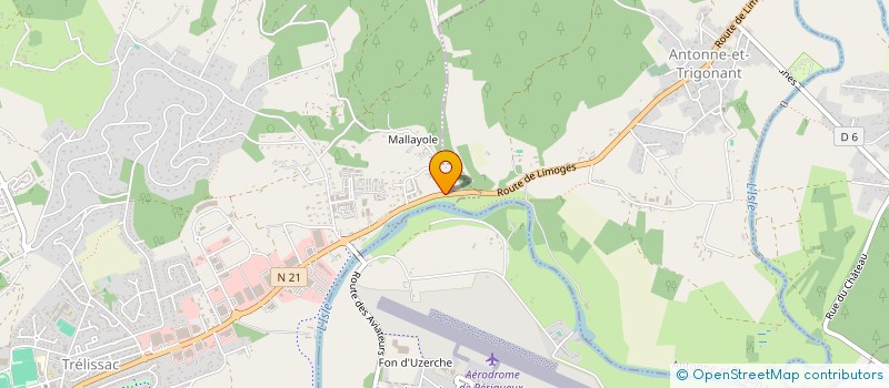 localisation de l'entreprise MONSIEUR THIERRY BARBEREAU à TRELISSAC