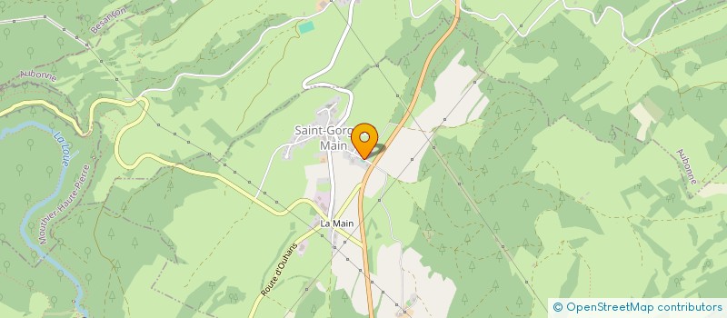 localisation de l'entreprise MONSIEUR THIERRY BARBIER  SAINT-GORGON-MAIN