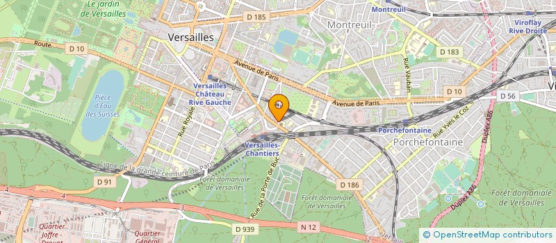 localisation de l'entreprise MONSIEUR THIERRY BARBOSA à VERSAILLES