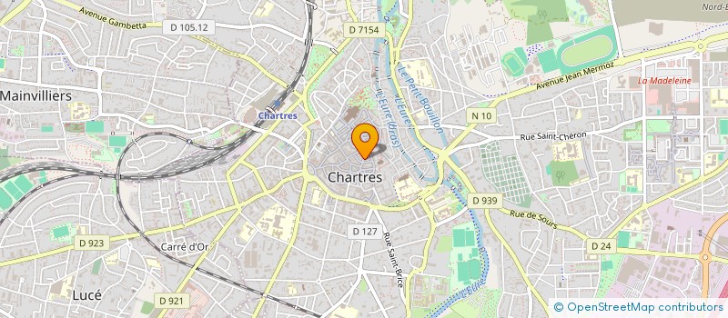 localisation de l'entreprise MONSIEUR THIERRY BARDINET à CHARTRES