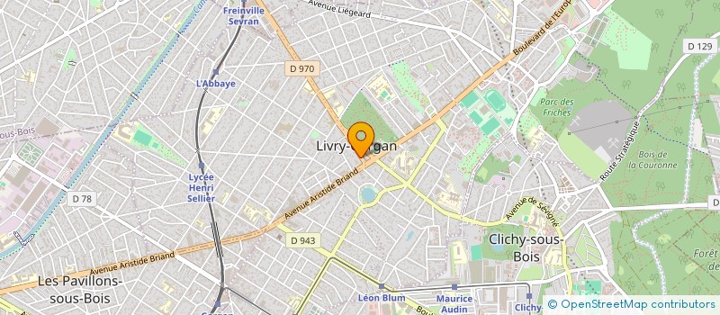 localisation de l'entreprise MONSIEUR THIERRY BARDOU à LIVRY-GARGAN