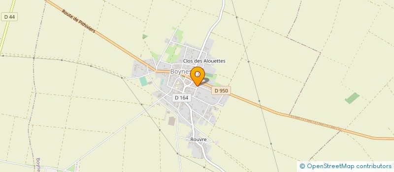 localisation de l'entreprise MONSIEUR THIERRY BARJONET à BOYNES