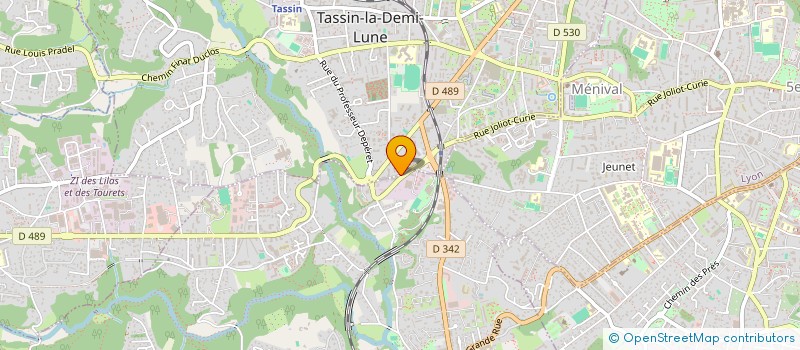 localisation de l'entreprise MONSIEUR THIERRY BARONE  TASSIN-LA-DEMI-LUNE