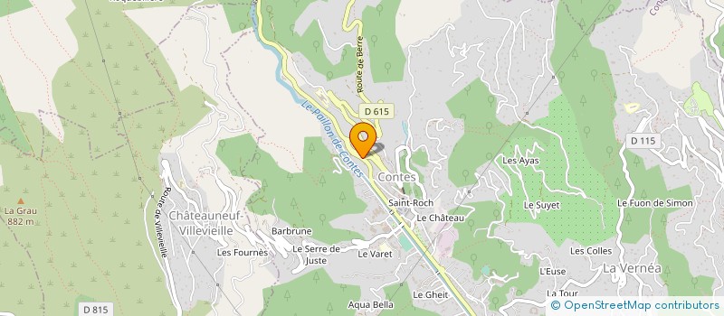 localisation de l'entreprise MONSIEUR THIERRY BARRECA à CONTES