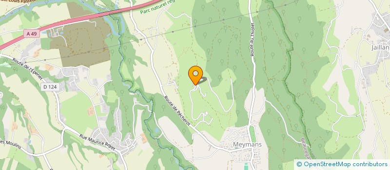 localisation de l'entreprise MONSIEUR THIERRY BARRET  BEAUREGARD-BARET