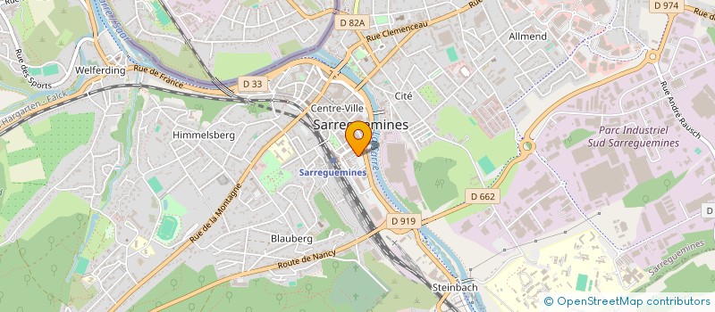 localisation de l'entreprise MONSIEUR THIERRY BARRILLON  KALHAUSEN