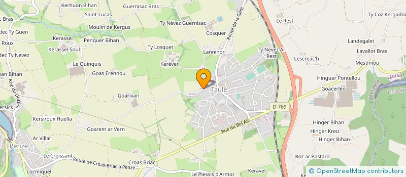 localisation de l'entreprise MONSIEUR THIERRY BARRION  TAULE