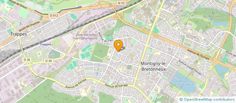 localisation de l'entreprise MONSIEUR THIERRY BARRY à MONTIGNY-LE-BRETONNEUX