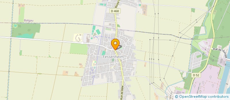 localisation de l'entreprise MONSIEUR THIERRY BARTHOLME  FESSENHEIM