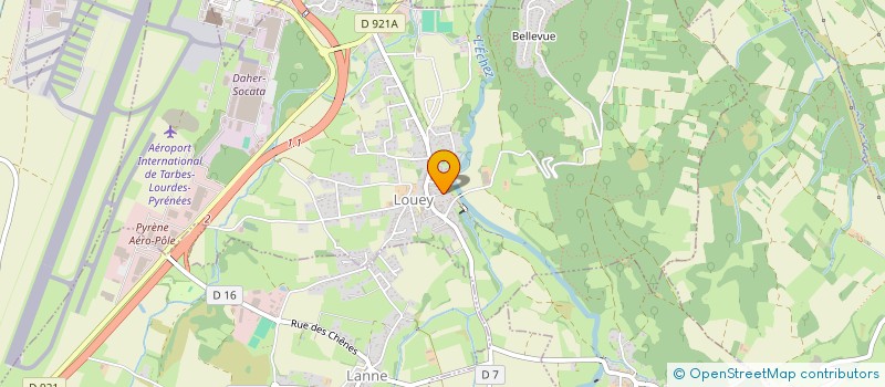 localisation de l'entreprise MONSIEUR THIERRY BASCANS  LOUEY