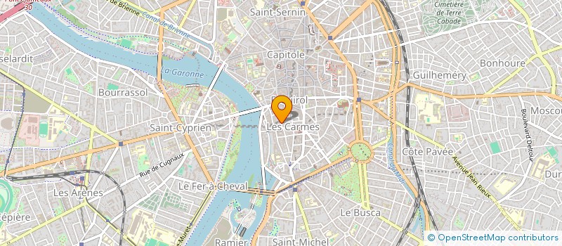 localisation de l'entreprise MONSIEUR THIERRY BASILE à TOULOUSE