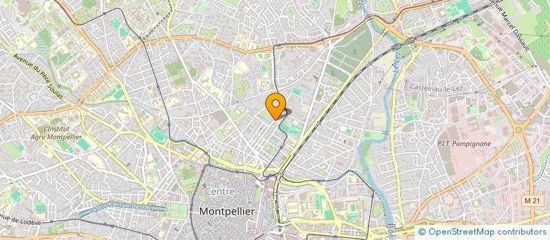 localisation de l'entreprise MONSIEUR THIERRY BASTIDE à MONTPELLIER