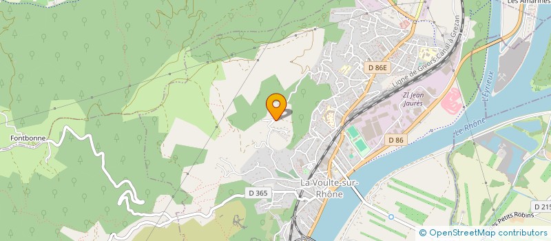 localisation de l'entreprise MONSIEUR THIERRY BATAIL  LA-VOULTE-SUR-RHONE