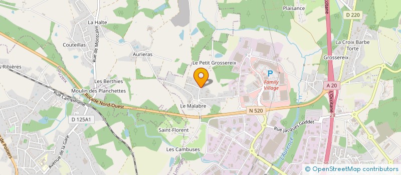 localisation de l'entreprise MONSIEUR THIERRY BATLLE à LIMOGES