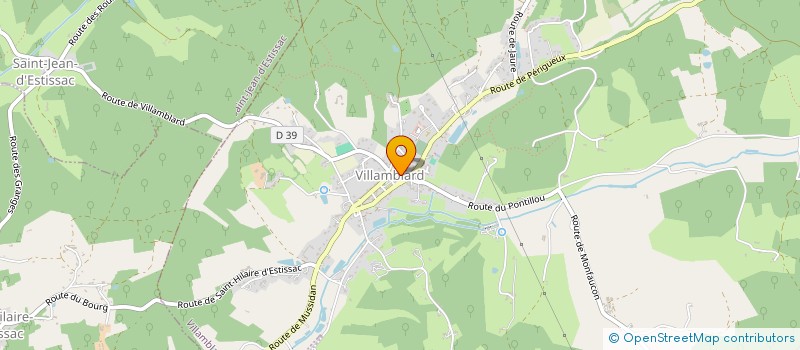 localisation de l'entreprise MONSIEUR THIERRY BATTISTON  QUEYSSAC