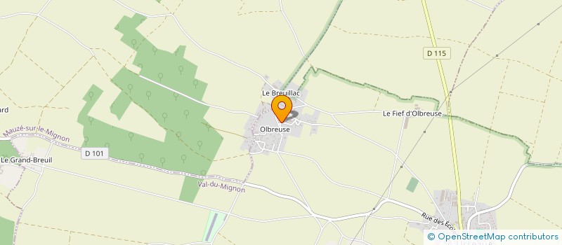 localisation de l'entreprise MONSIEUR THIERRY BAUDRY à VAL-DU-MIGNON