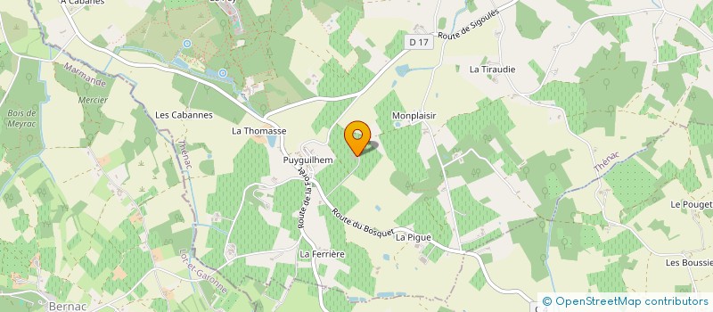 localisation de l'entreprise MONSIEUR THIERRY BAUDRY  POMPORT