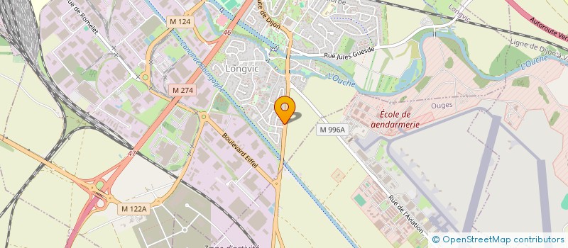 localisation de l'entreprise MONSIEUR THIERRY BAUDSON  OUGES