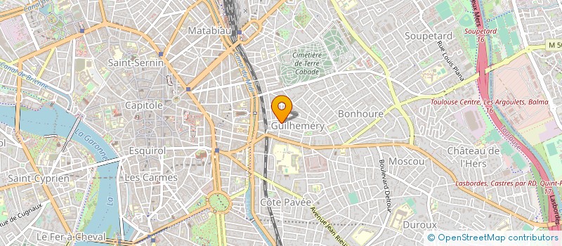 localisation de l'entreprise MONSIEUR THIERRY BAURES à TOULOUSE