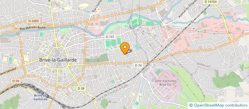localisation de l'entreprise MONSIEUR THIERRY BAUSSIAN à BRIVE-LA-GAILLARDE