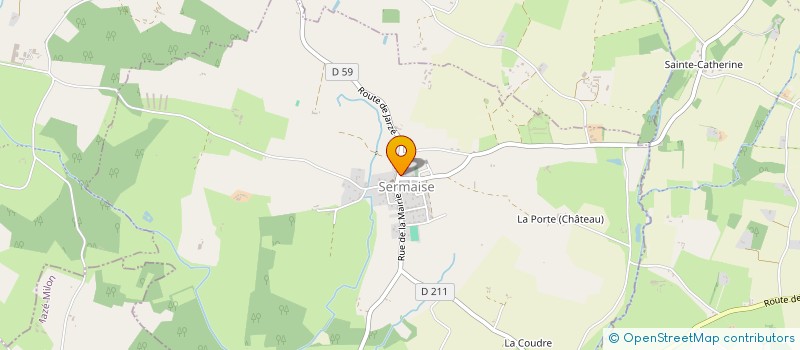 localisation de l'entreprise MONSIEUR THIERRY BAUSSIER à SERMAISE