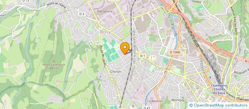 localisation de l'entreprise MONSIEUR THIERRY BAZIN à CHAMBERY