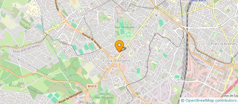 localisation de l'entreprise MONSIEUR THIERRY BAZIN à MONTPELLIER