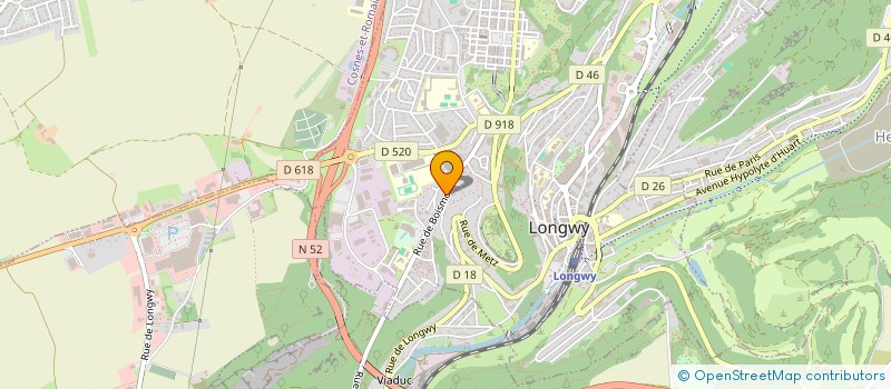 localisation de l'entreprise MONSIEUR THIERRY BEAUMONT à LONGWY